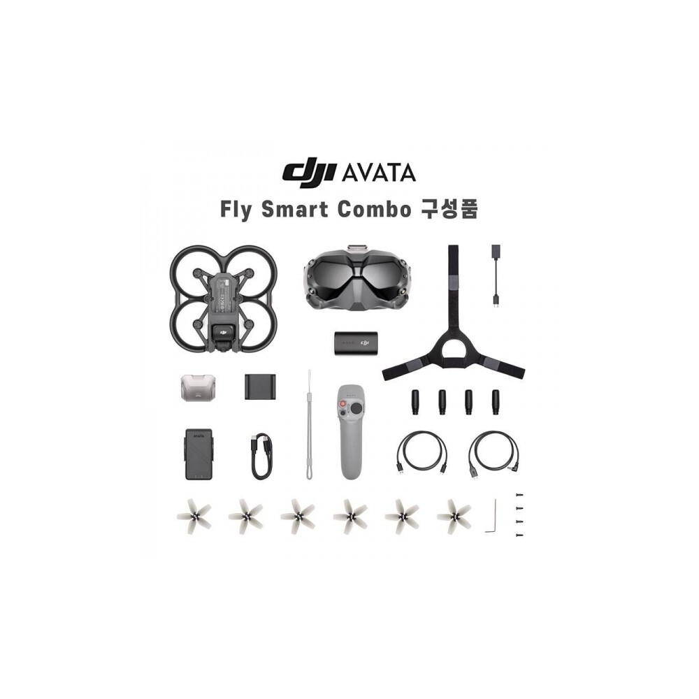 [DJI] DJI Avata 플라이 스마트 콤보 (Fly Smart Combo)（DJI FPV Goggles V2 )